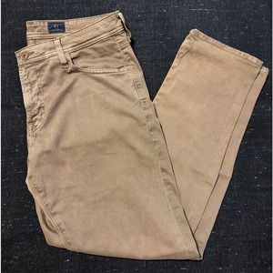 AG - 33x32 - Everett Slim Straight - Wild Mushroom (brown)